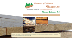 Desktop Screenshot of maderashumanes.com