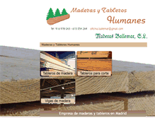 Tablet Screenshot of maderashumanes.com